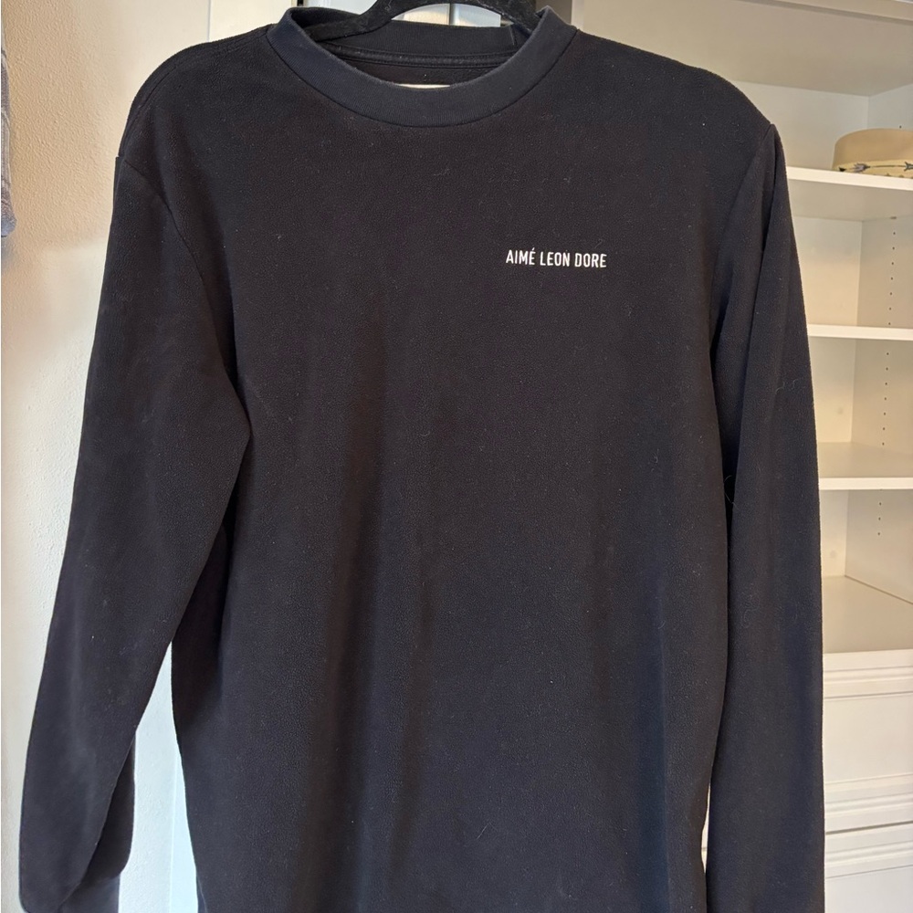 Aimé Leon Dore Black Fleece Crewneck